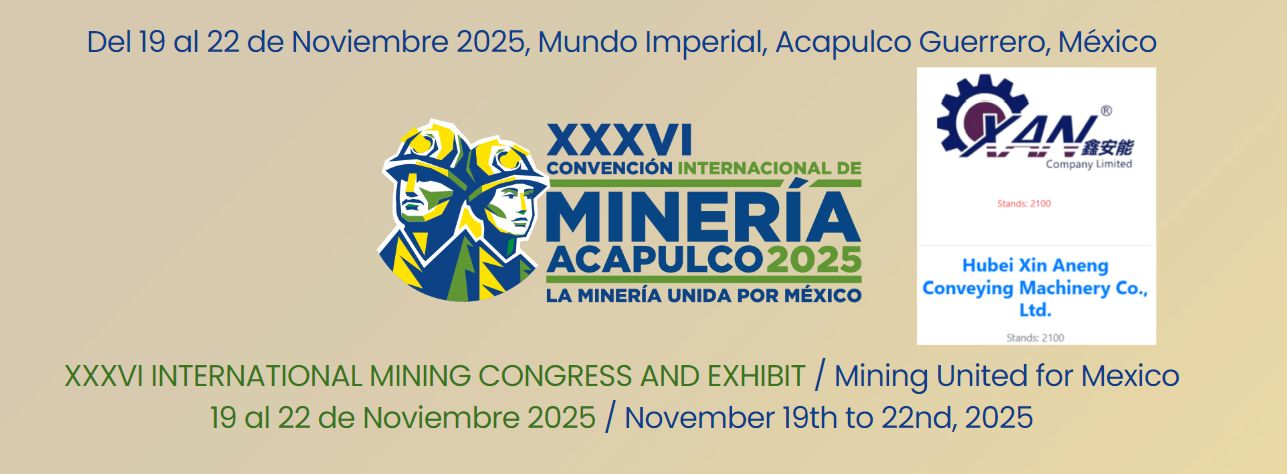 Wij nodigen u uit om ons te bezoeken op het XXXVI INTERNATIONALE MIJNCONGRES EN TENTOONSTELLING op 19 november - 22 november (Acapulco, Guerrero, Mexico